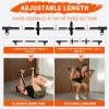 imageHOTWAVE Resistance Bands Bar with Ab RollerPortable Home Gym Strength Training Equipment Squats Bench PressesWeightlifting Full Body Workout