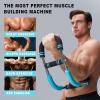 imageHOTWAVE Twister Arm Trainer Chest Workout Equipment Exerciser for Men Adjustable Arm and Chest Twister Trainer for Women  Portable Home Strength Training Fitness Equipment for Upper Body Muscle60140lbs kit