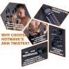 imageHOTWAVE Twister Arm Trainer Chest Workout Equipment Exerciser for Men Adjustable Arm and Chest Twister Trainer for Women  Portable Home Strength Training Fitness Equipment for Upper Body MuscleU60110lbs kit