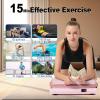 imageHOTWAVE Vibration Plate Exercise Machine for Lymphatic Drainage Power Vibrating Plates Platform for Weight Loss  Whole Body Shaker Vibration Plate Machine Home Gym Shaping Fitness WorkoutPink