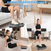imageHOTWAVE Vibration Plate Exercise Machine for Lymphatic Drainage Power Vibrating Plates Platform for Weight Loss  Whole Body Shaker Vibration Plate Machine Home Gym Shaping Fitness WorkoutGray