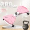imageHOTWAVE Waist Twister Board  360 Rotating Fitness Board for Core Workout Weight Loss and Waist Toning  NonSlip Surface with Adjustable Resistance  Home Exercise Equipment for Men ampamp WomenPink