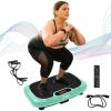 imageHOTWAVE Vibration Plate Exercise Machine for Lymphatic Drainage Power Vibrating Plates Platform for Weight Loss  Whole Body Shaker Vibration Plate Machine Home Gym Shaping Fitness WorkoutBlue